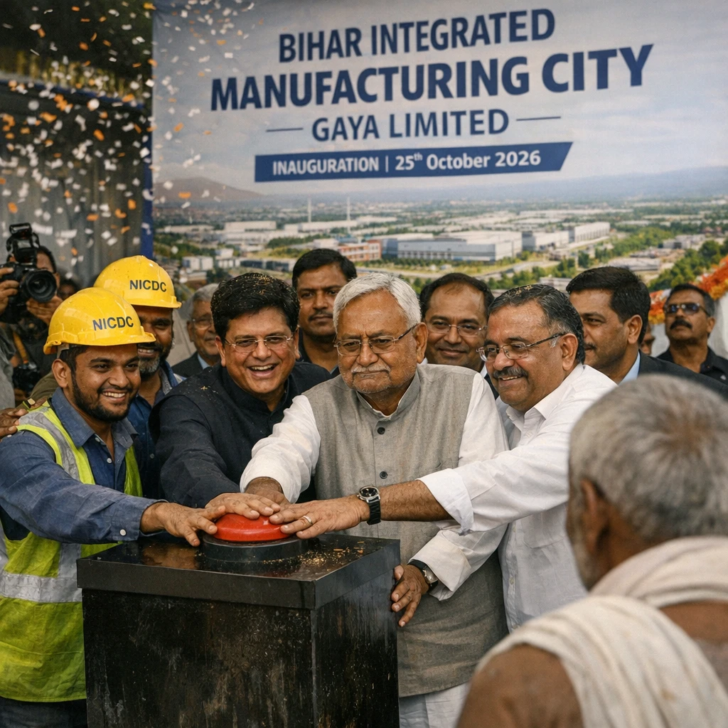 Bihar's Industrial Boom: NICDC Launches Gaya Manufacturing City with Rs 4,200 Crore Investment